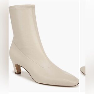 Sam Edelman Marla ankle boot Ivory 8 worn once inside